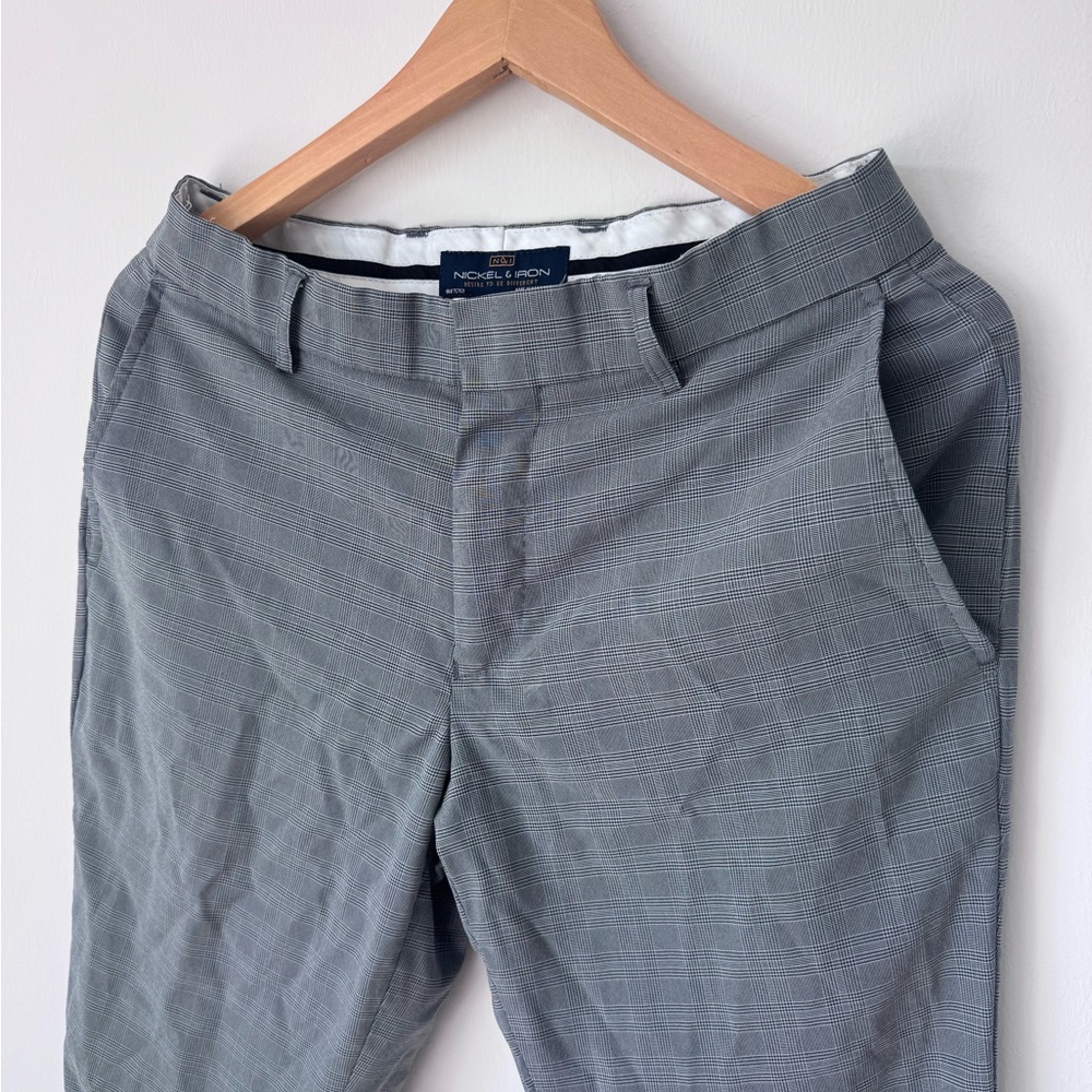 Noel Asmar Gray Men's Dress Pants
